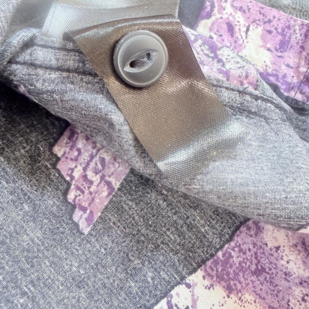 H&M Short Sleeve Black Purple Ancient Greek AOP Shirt Sz XXL Oversized Retro Y2K - Picture 14 of 14